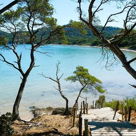 Le Palm, Climatise Pour 4 Personnes Avec Vue Et Piscine Sur Le Port D'hyeres Hyères